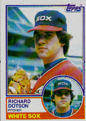 1983 Topps      046      Richard Dotson